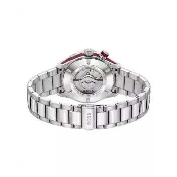 BOSS pánske hodinky 1514179 42mm nerezová oceľ modrý ciferník chronograf