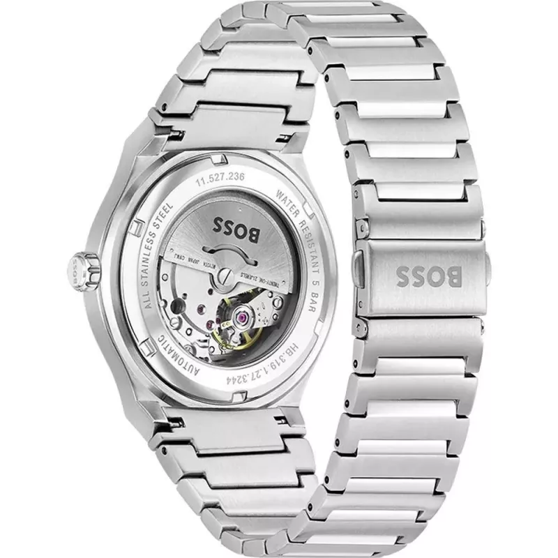 BOSS pánske hodinky 1514186 41 mm nerezová oceľ modrý ciferník chronograf