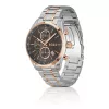 BOSS pánske hodinky 1514252 44mm quartz chronograf nehrdzavejúca oceľ silikón čierna