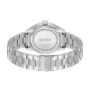 BOSS Peak unisex quartz hodinky 38mm oceľ čierny ciferník