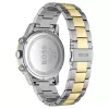 BOSS Skymaster Pánske Quartz chronografové hodinky 1514163 44mm Modrý ciferník Nerezová oceľ Mesh