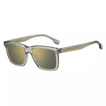BOSS slnečné okuliare BOSS1317SKB7C pánske hranaté Havana acetátový rám hnedé sklá UV400