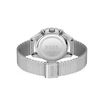 BOSS Velocity pánske chronograf hodinky 1513905 46 mm čierny silikón