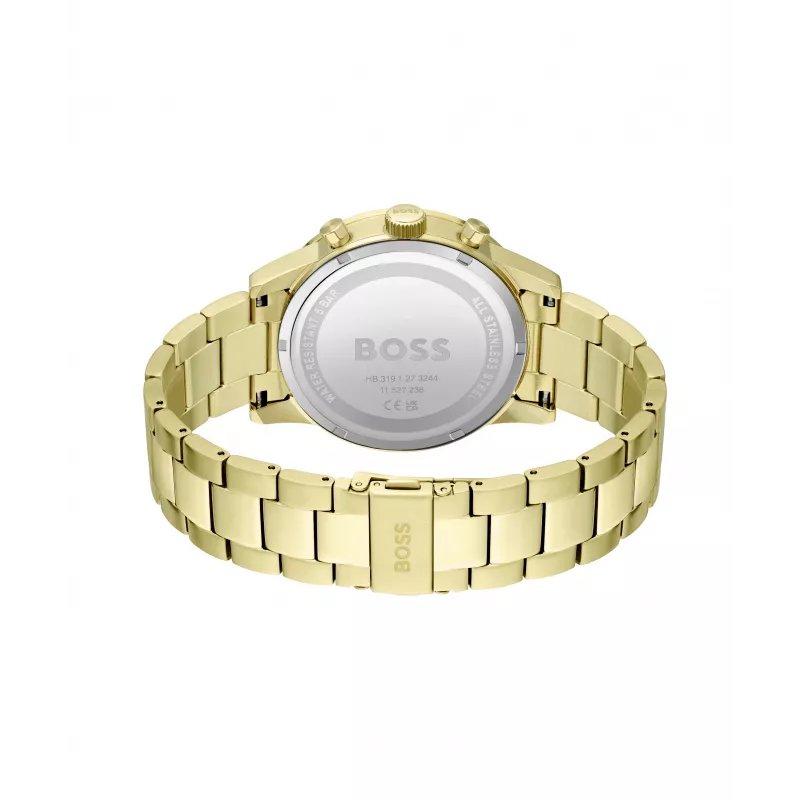 BOSS Watch Man 1513923 (46 mm) - modrý ciferník, nerezový oceľový chronograf