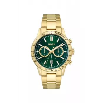 BOSS Watch Man 1513923 (46 mm) - modrý ciferník, nerezový oceľový chronograf