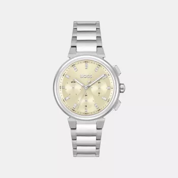 BOSS dámske hodinky 1502676 quartz hodinky 37mm nerezová oceľ strieborná/ružové zlato