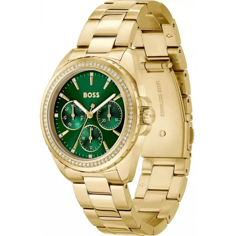 BOSS Dámske hodinky 1502714 Quartz Analog 38mm Nerezová oceľ Strieborná