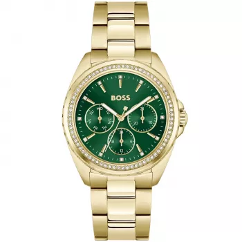 BOSS Dámske hodinky 1502714 Quartz Analog 38mm Nerezová oceľ Strieborná
