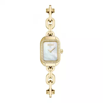 BOSS dámske hodinky 1502740 quartz analógové hodinky 32 mm nehrdzavejúca oceľ mesh strieborná