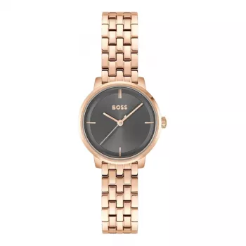 BOSS dámske hodinky 1502820 quartz hodinky 28mm oceľ mesh strieborná