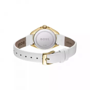 BOSS dámske Purity 1502619 quartz analógové hodinky 39mm strieborná nerezová oceľ mesh