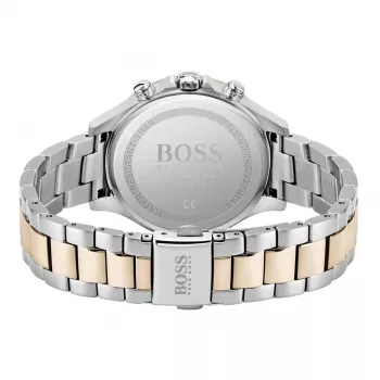 BOSS dámske hodinky 1502564 38mm náramok z ušľachtilej ocele mesh strieborný