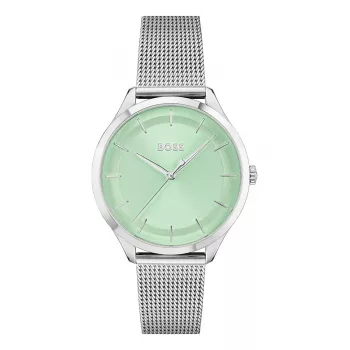 BOSS dámske hodinky 1502636 36mm strieborná oceľ quartz