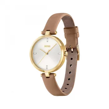 BOSS Dámske hodinky 1502652 32mm Strieborná Nerezová oceľ Quartz