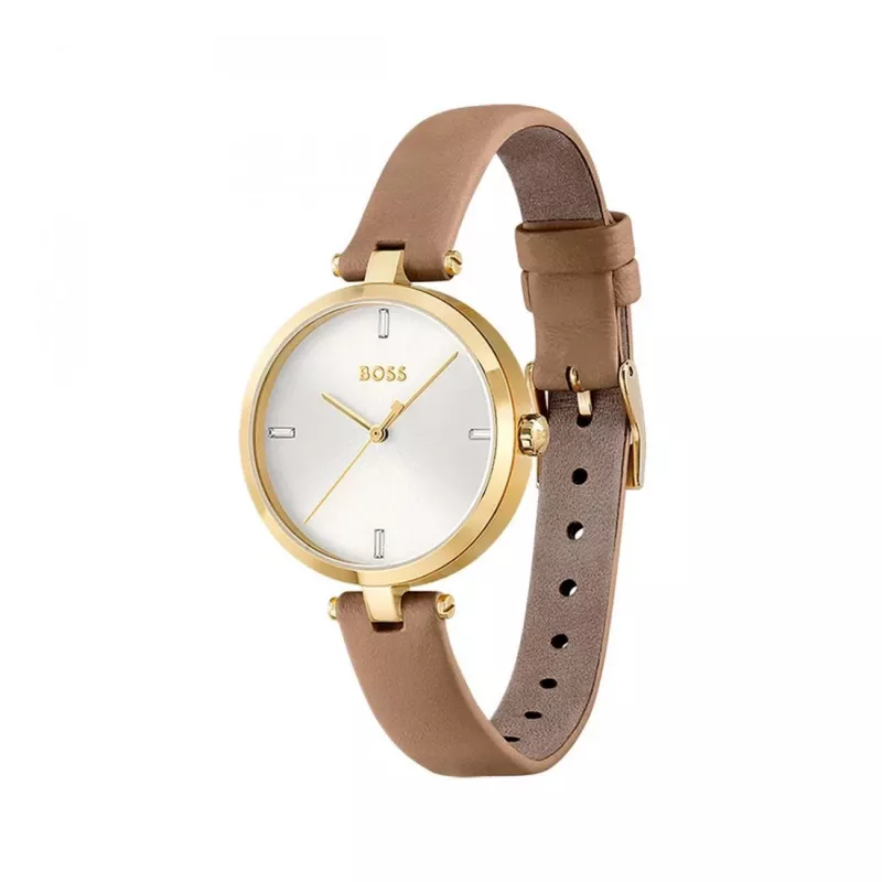 BOSS Dámske hodinky 1502652 32mm Strieborná Nerezová oceľ Quartz