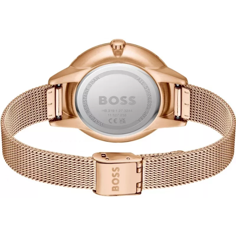 BOSS dámske hodinky 1502663 40 mm strieborná nerezová oceľ quartz analógové