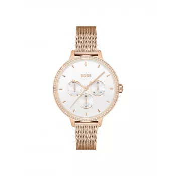 BOSS dámske hodinky 1502663 40 mm strieborná nerezová oceľ quartz analógové