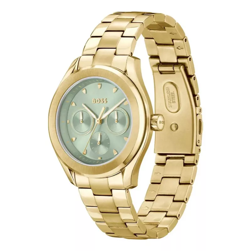 BOSS dámske hodinky 1502745 38 mm ružové zlato nerezová oceľ