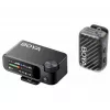 BOYA BOYAMIC 2-02 bezdrôtový mikrofónový systém 2,4GHz, potlačenie šumu s podporou AI, 2 prijímače + 1 vysielač (USB-C) čierny
