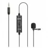 BOYA BY-M1S všesmerový lavalier mikrofón, 3,5-mm konektor, čierny