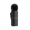 BOYA BY-V4 bezdrôtový mikrofónový systém 2,4GHz so 4 vysielačmi a 1 prijímačom (konektor 3,5mm) čierny