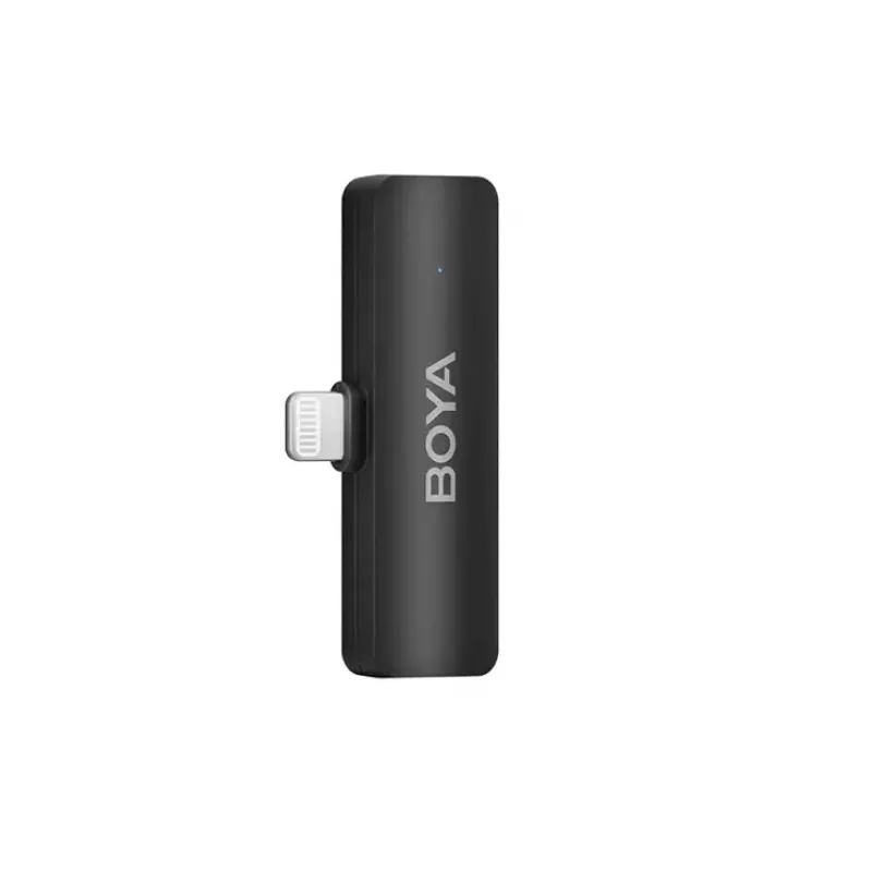 BOYA BY-V4D bezdrôtový mikrofónový systém so 4 vysielačmi a 1 Lightning prijímačom (čierny)