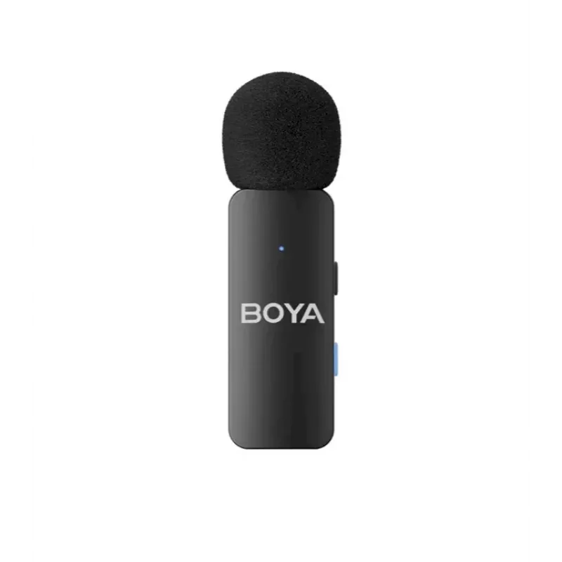BOYA BY-V4D bezdrôtový mikrofónový systém so 4 vysielačmi a 1 Lightning prijímačom (čierny)
