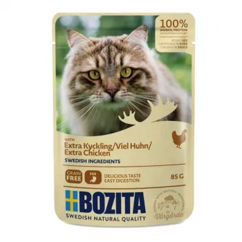 Bozita HiS Extra Chicken Mokré krmivo pre mačky 85g