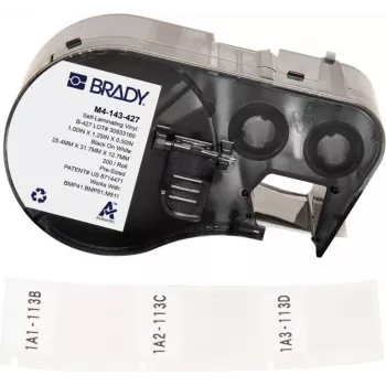BRADY M4-143-427 etiketa pre BMP41/BMP51/M511 – biela polyolefín, 41,28 mm x 2,13 m