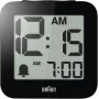 Braun BC 25 BP čierny kremenný budík s hlasovým oznámením (67711)