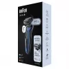 Braun Series 61 - B1000s elektrický holiaci strojček mokré & suché holenie modrý