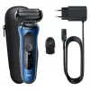 Braun Series 61 - B1000s elektrický holiaci strojček mokré & suché holenie modrý