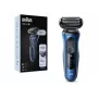 Braun Series 61 - B1000s elektrický holiaci strojček mokré & suché holenie modrý