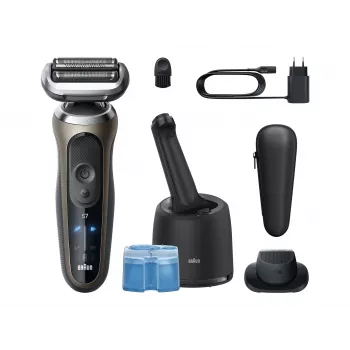 Braun Series 7 72-C7200cc elektrický holiaci strojček so SensoFlex a SmartCare Center, Braun