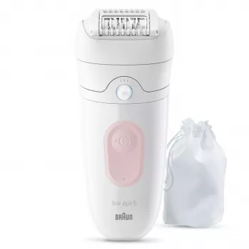 Braun Silk-epil 5 SE5-011 epilátor biela/ružová
