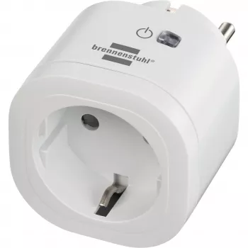 Brennenstuhl Connect WiFi Smart Plug WA 3600 XS02, biela, hlasové ovládanie, časovač, aplikácia