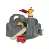 BRIO World žeriav a horský tunel drevená železnica sada