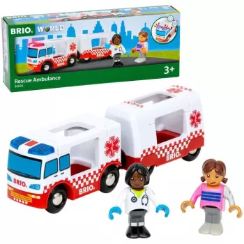 BRIO World sanitka hračkárske vozidlo