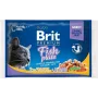 BRIT Premium Cat Fish Plate vlhké krmivo pre mačky 4x100g