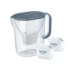 Brita Style Essential+ kanvica na vodu s filtrom s 2 MaxtraPro PP kazetami (2,4 l, tmavomodrá)