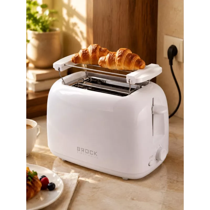 Brock BT 1008 WH hriankovač na 2 plátky 750W biela