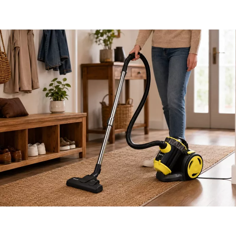 Brock BVC 8056 YT Cyclone vysávač bez vrecka 800W čierna/žltá