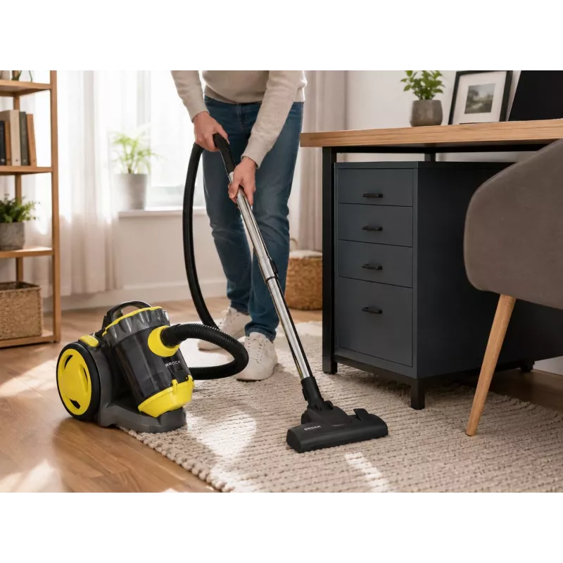 Brock BVC 8056 YT Cyclone vysávač bez vrecka 800W čierna/žltá