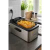 Brock DF 3001 SS fritéza 3,2L 2200W čierna/nehrdzavejúca oceľ