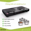 Brock EP 200 BK Dvojplatňový elektrický varič, 2500 W, čierny