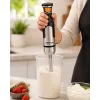Brock HB 8001 S tyčový mixér 700W, čierna/nehrdzavejúca oceľ