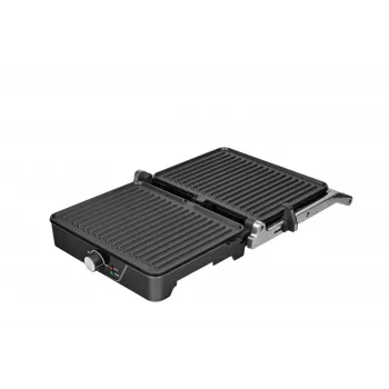 Brock HCG 5000 SS Elektrický kontaktný gril 2000W, čierna/oceľ