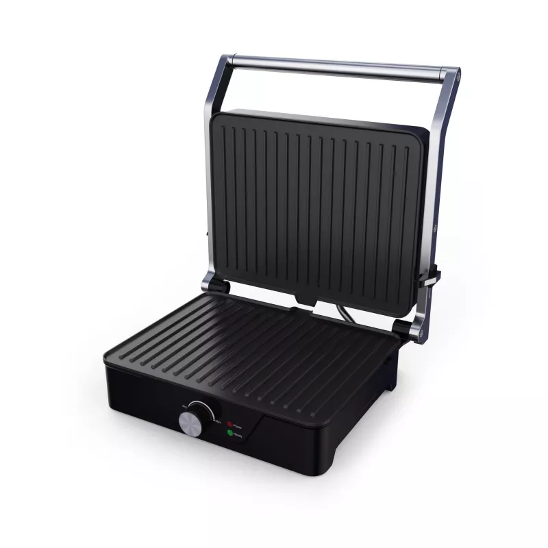 Brock HCG 5000 SS Elektrický kontaktný gril 2000W, čierna/oceľ