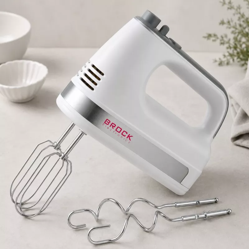 Brock HM 5003 WH ručný mixér 300W, biela