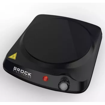 Brock HPI 3001 BK jednoplatňová varná doska 1200W, 17,7 cm, čierna